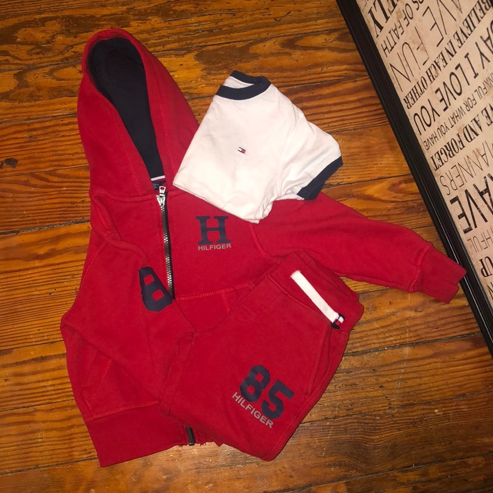 3 Piece Tommy Hilfiger Sweatsuit